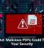 Watch Out: Malicious PDFs Could Threaten Your Security